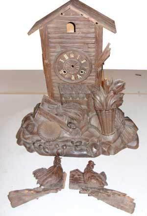 Farm Clock Before Repair