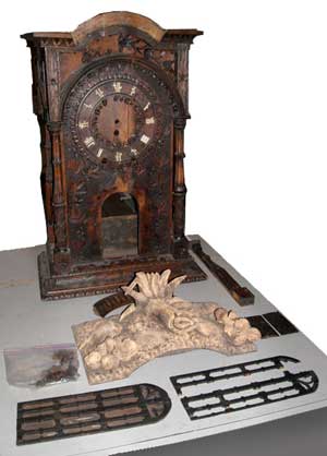 Fox Clock Before Repair