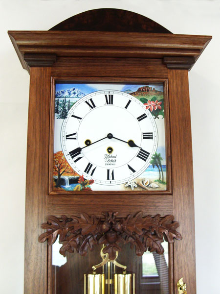 custom wedding clock-schad